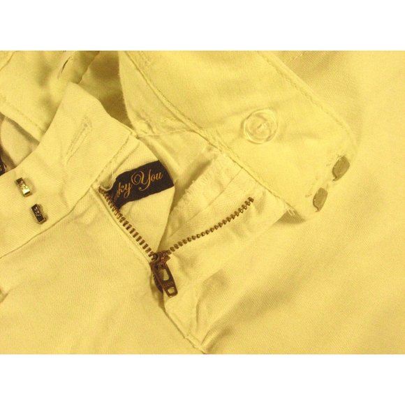 Lucky Brand Womans Jean Shorts 6 White Bermuda Denim - Picture 4 of 10